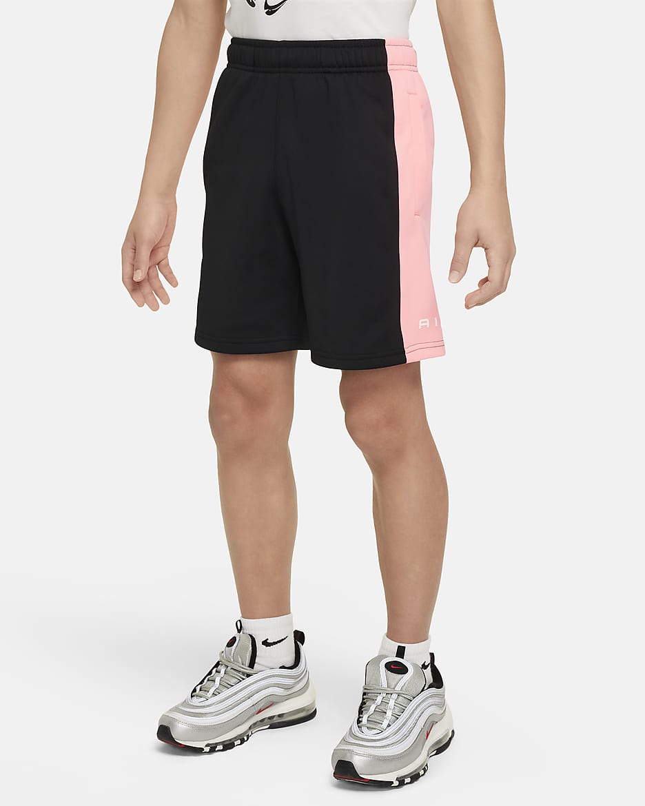 Nike shops air black shorts